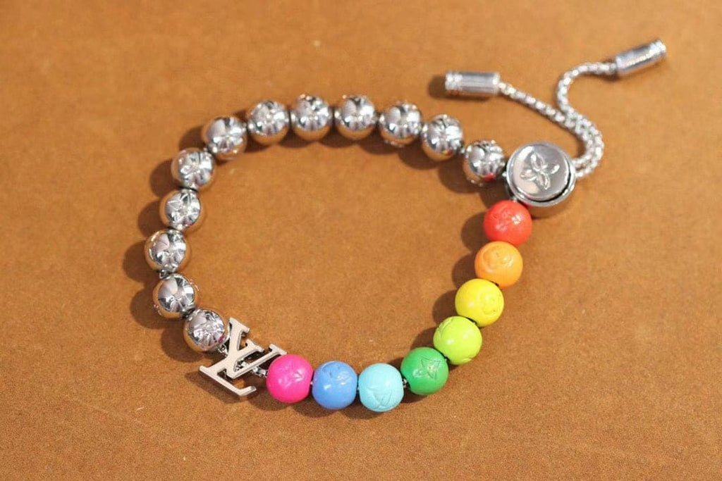 18K Louis Vuitton Beads Color Bracelet