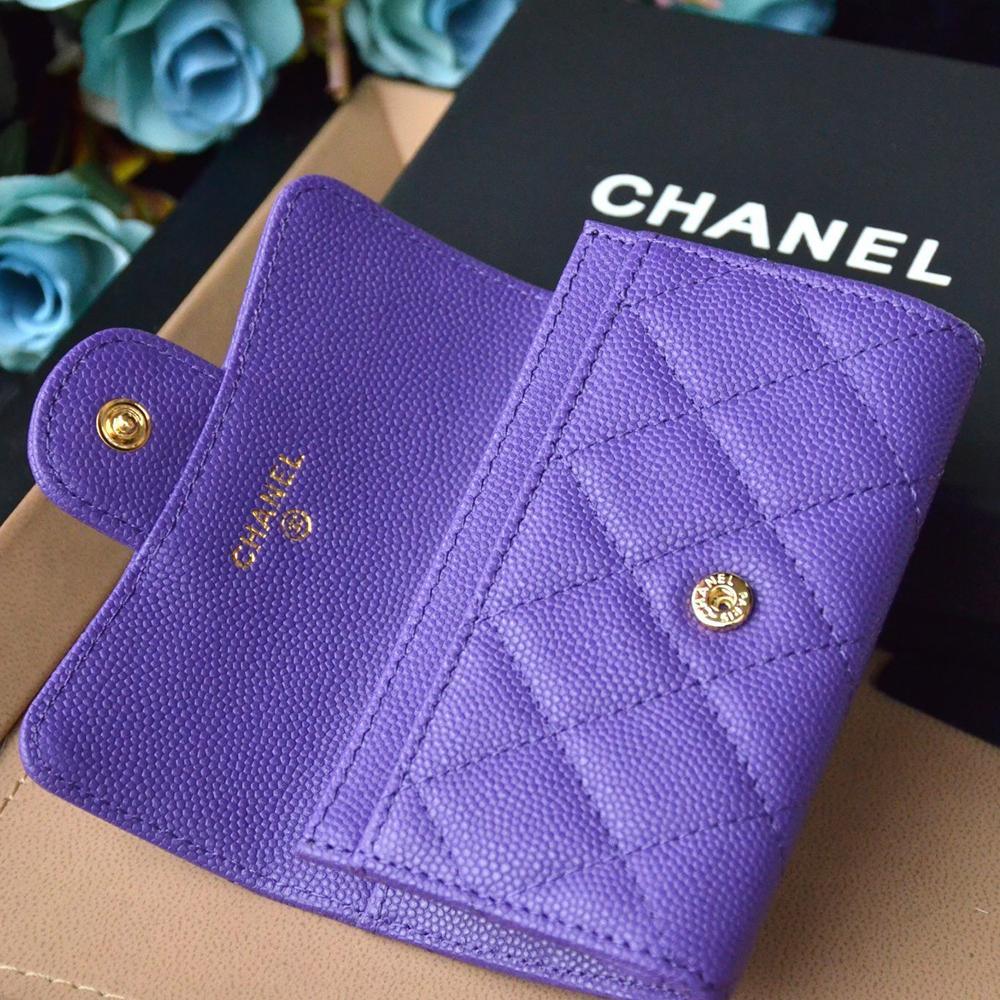 Chanel Wallet - Purple