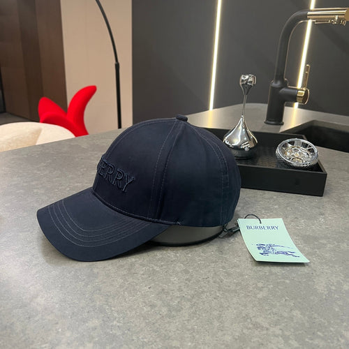 Essential Navy Cap with Embroidered Detailing