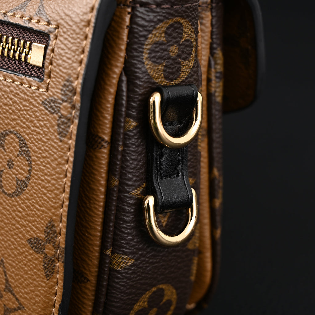 Louis Vuitton Petite Malle Souple Monogram Canvas Handbag