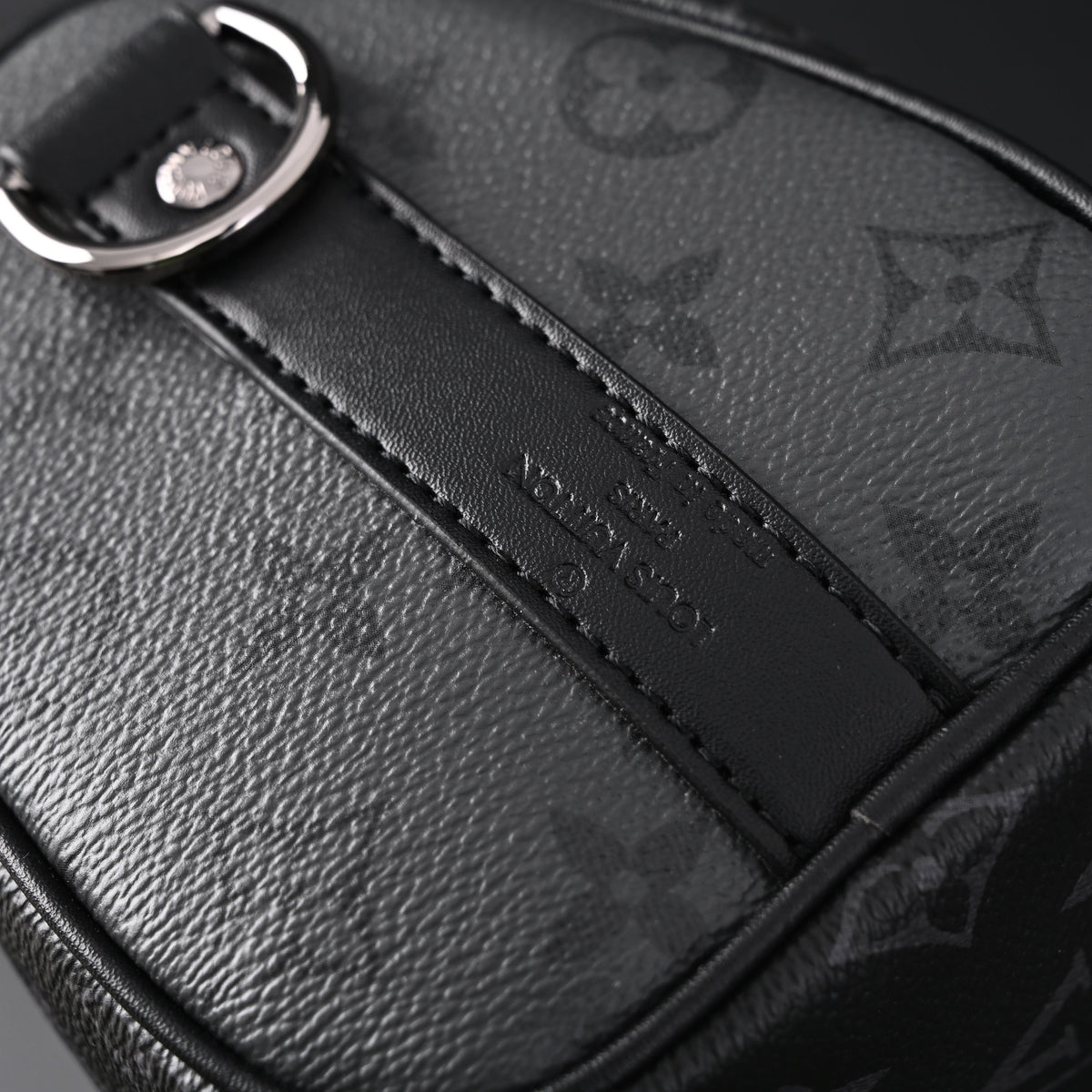 Louis Vuitton Keepall Bandoulière 50 – Monogram Eclipse Canvas Travel Bag