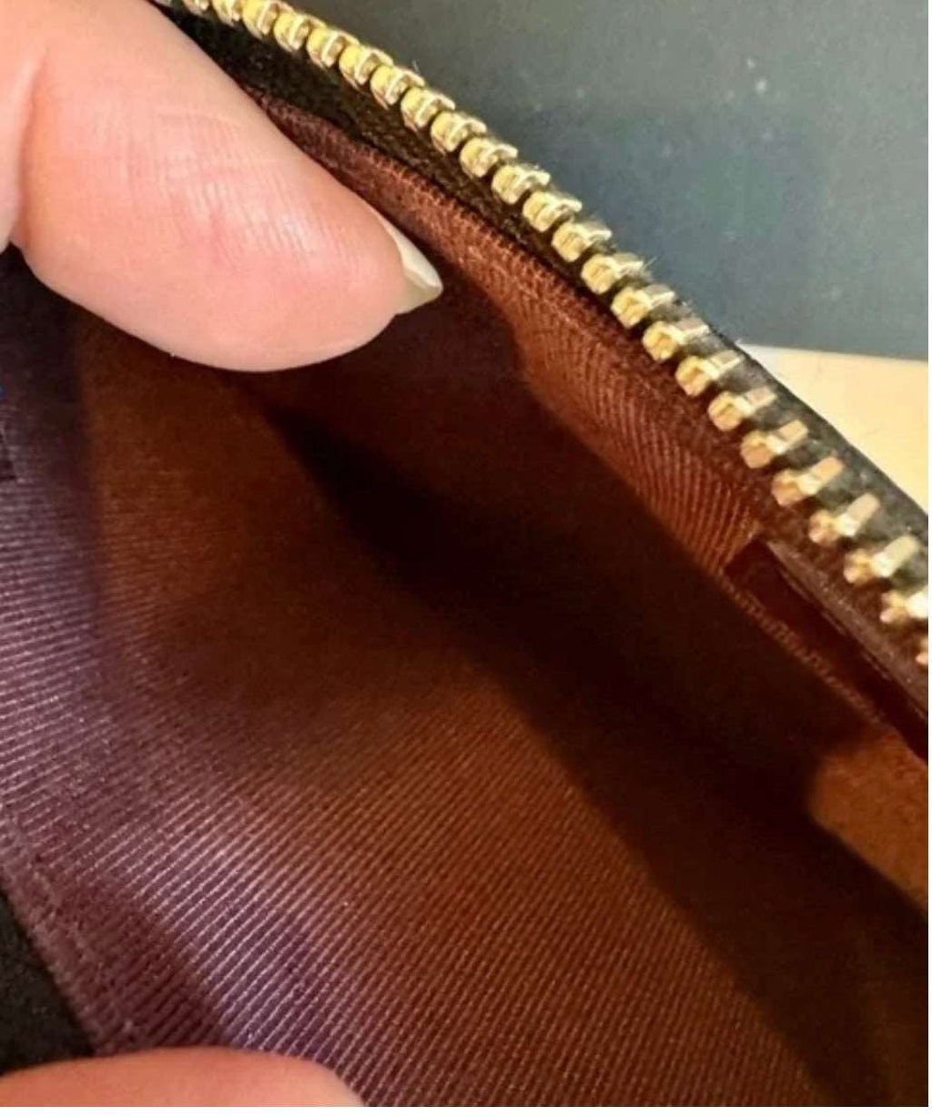 Chanel Caviar Quilted Classic Zip Pouch
