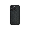 GG Black Monogram iPhone Case