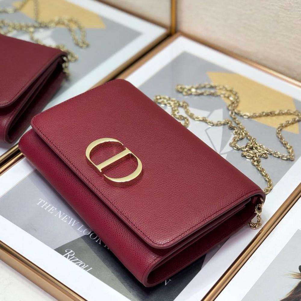 Dior 30 Montaigne Pouch - Red