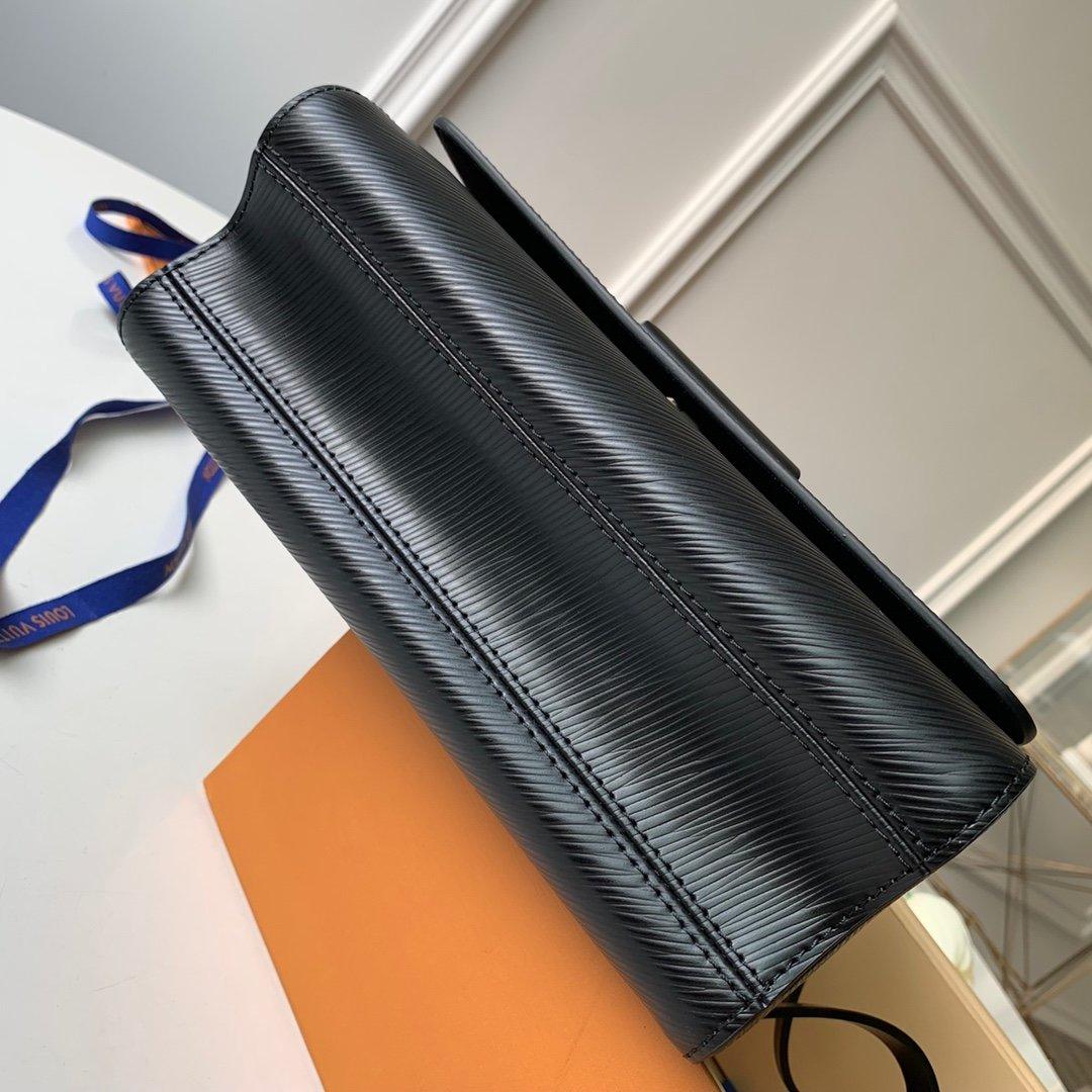 Louis Vuitton Twist MM Black Handbag