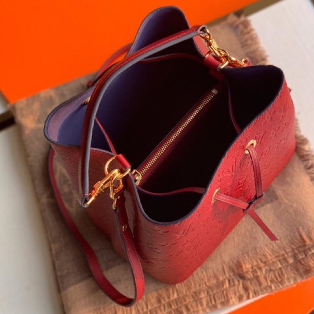 Louis Vuitton Néonoé BB Bucket Bag - Red