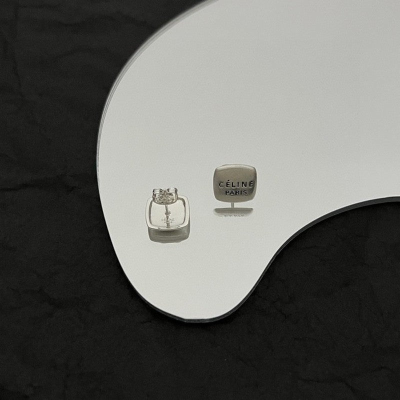 18K Celine White Gold Earrings