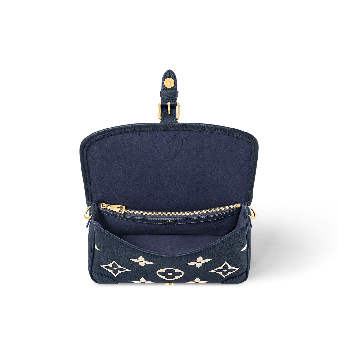 Louis Vuitton Diane Monogram Empreinte Satchel Bag