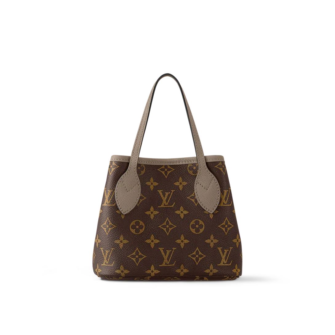 Neverfull Bandoulière Inside Out BB Tote Bag - Dark Fango / Monogram