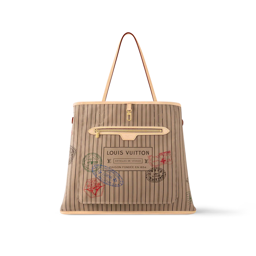 Louis Vuitton Neverfull Bandoulière Inside Out GM Handbag