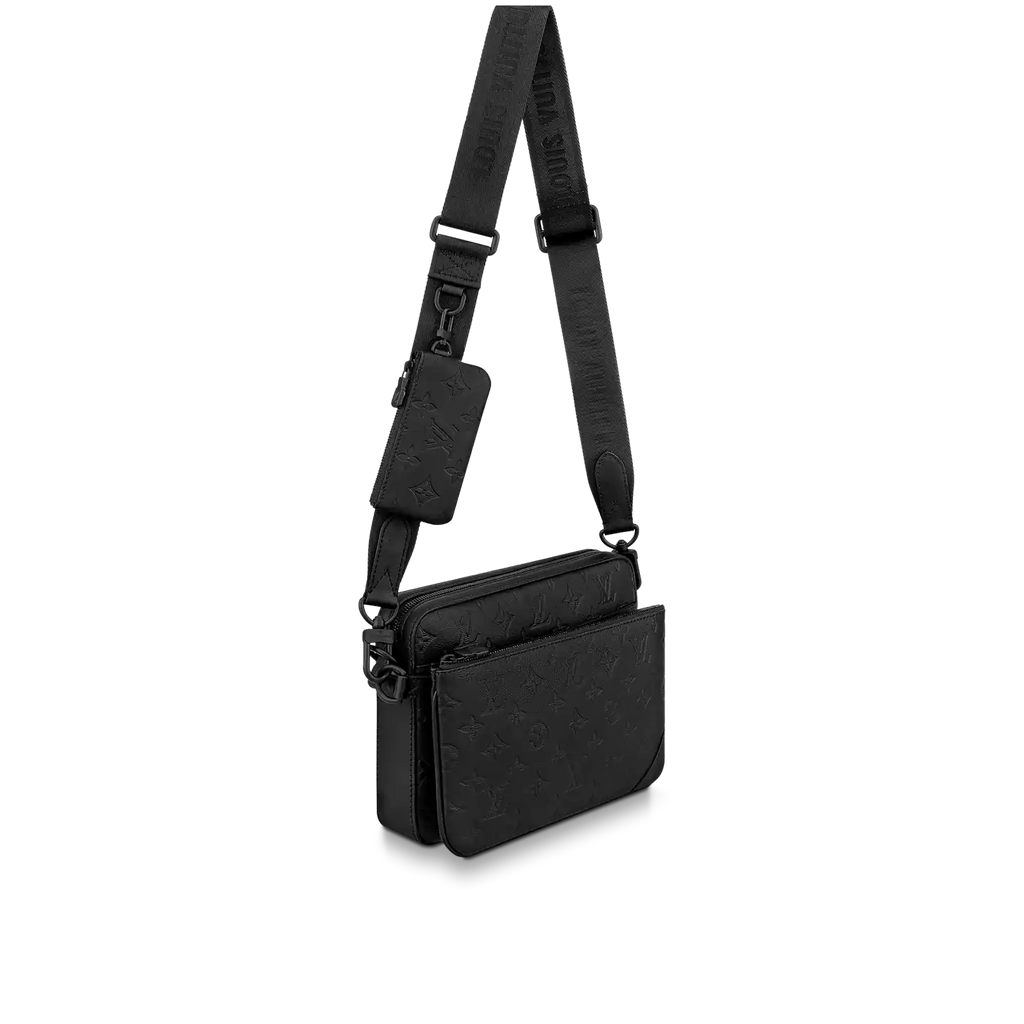 Louis Vuitton Trio Messenger Bag - Black