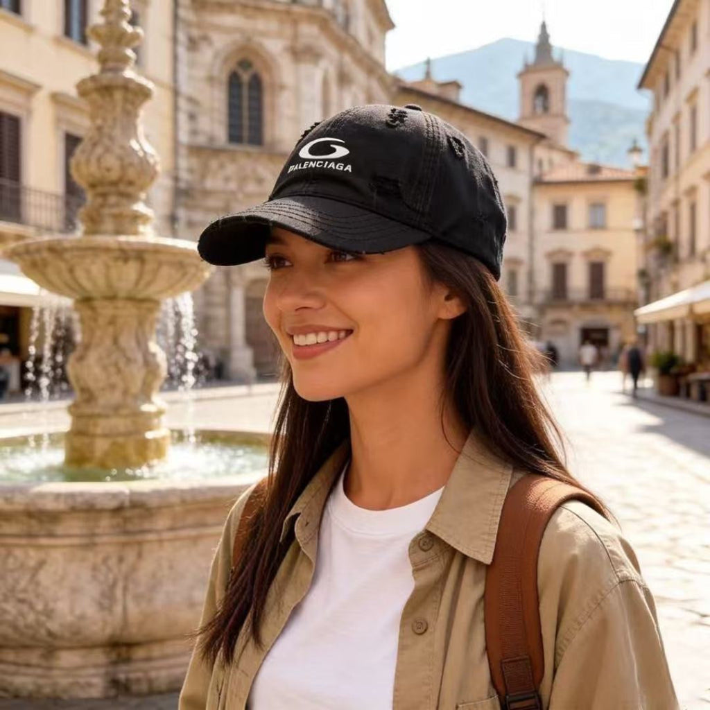 BALENCIAGA logo Baseball Cap